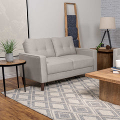 Bowen Beige Loveseat - Ornate Home