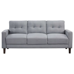 Bowen Grey 3 Pc Sofa Set - Ornate Home