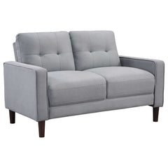 Bowen Grey 3 Pc Sofa Set - Ornate Home