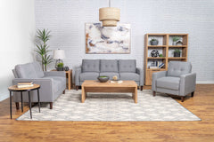 Bowen Grey Chair - Ornate Home
