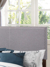 Boyd Grey California King Panel Bed - Ornate Home