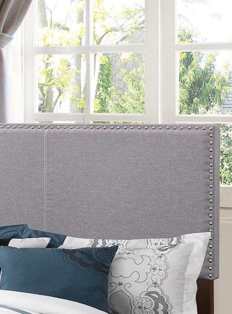 Boyd Grey California King Panel Bed - Ornate Home