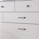 Brachium White Eastern King Bed - Ornate Home