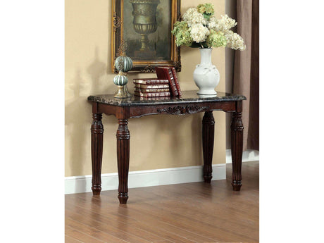 Brampton Espresso & Black Sofa Table - Ornate Home