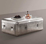 Brancaster Rectangular Aluminum Coffee Table - Ornate Home