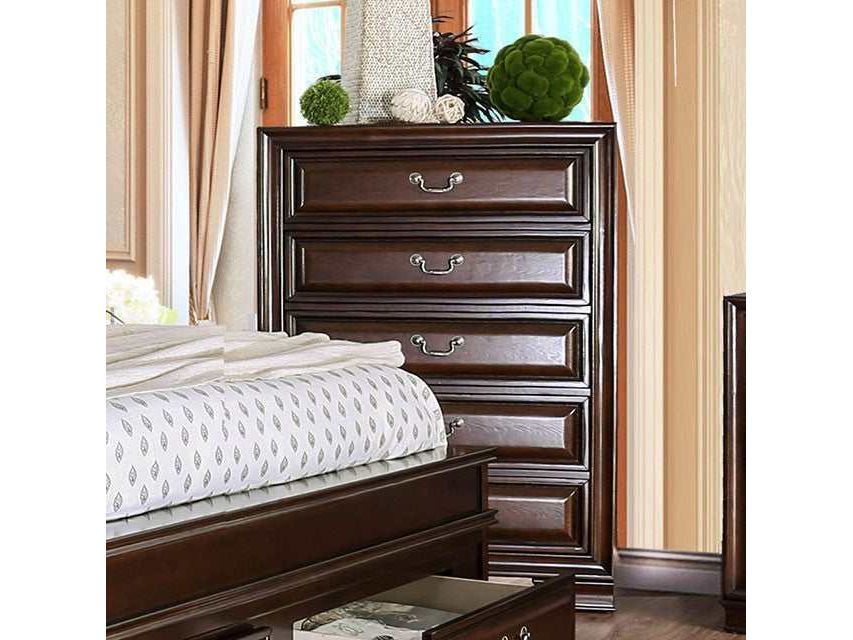 Brandt Brown Cherry Chest - Ornate Home