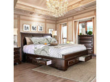 Brandt Brown Cherry Eastern King Bed - Ornate Home