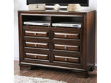 Brandt Brown Cherry Media Chest - Ornate Home