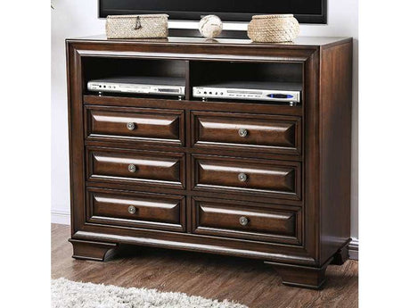 Brandt Brown Cherry Media Chest - Ornate Home