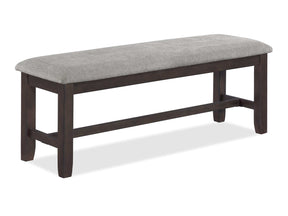 Branson Brown Dining Bench - Ornate Home