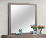 Brantford Barrel Oak 4pc Eastern King Panel Bedroom Set - Ornate Home