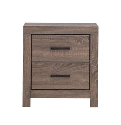 Brantford Barrel Oak 5pc Eastern King Panel Bedroom Set - Ornate Home