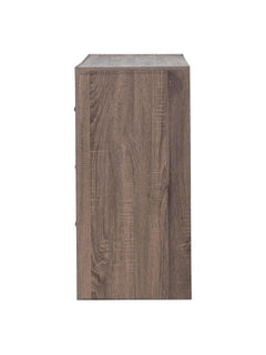 Brantford Barrel Oak 5pc Queen Panel Bedroom Set - Ornate Home