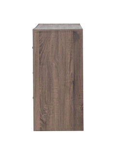 Brantford Barrel Oak 5pc Queen Storage Bedroom Set - Ornate Home