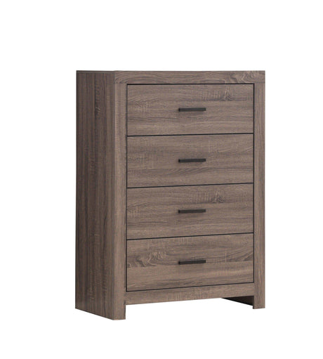 Brantford Barrel Oak Chest - Ornate Home