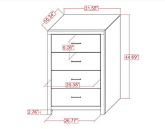 Brantford Barrel Oak Chest - Ornate Home