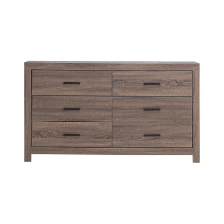 Brantford Barrel Oak Dresser - Ornate Home