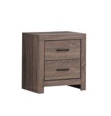 Brantford Barrel Oak Nightstand - Ornate Home