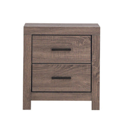 Brantford Barrel Oak Nightstand - Ornate Home