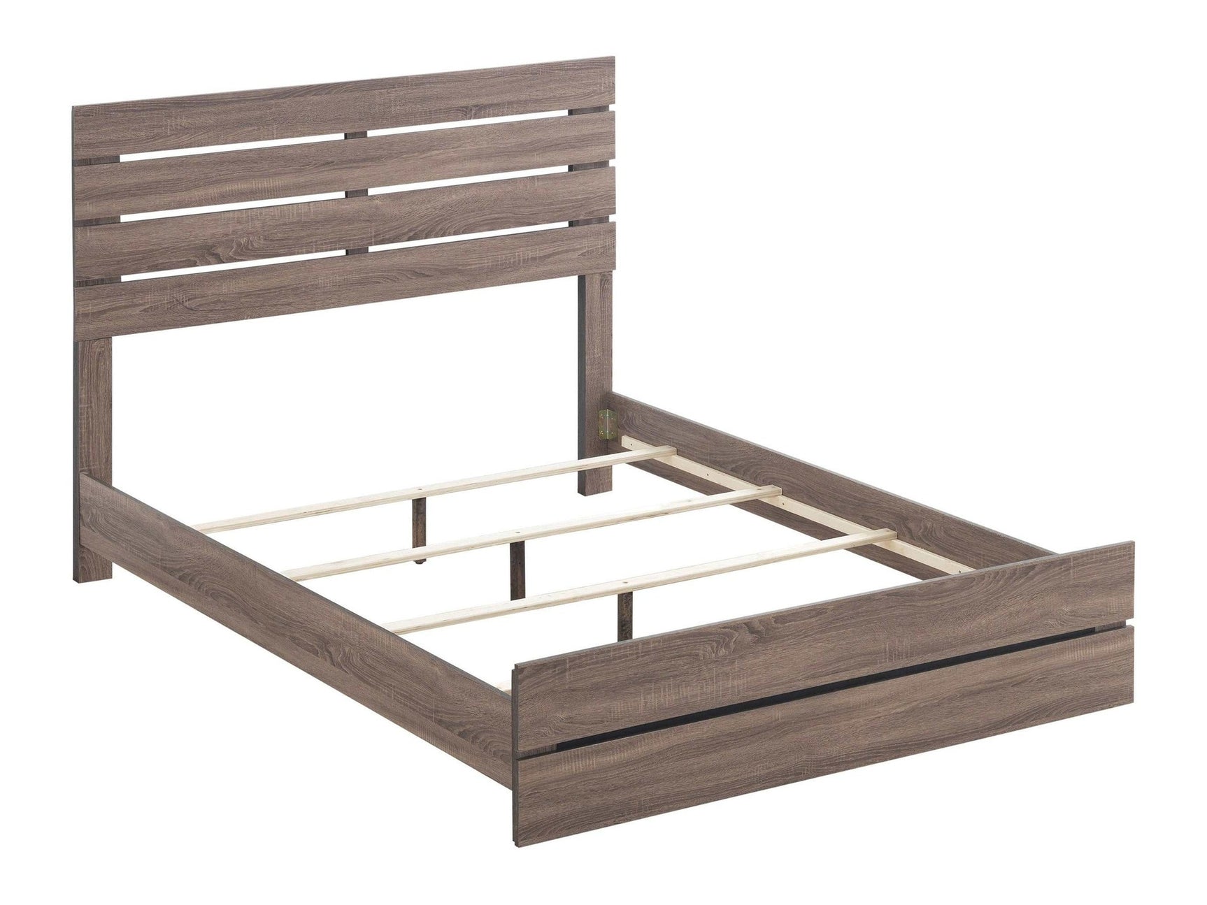 Brantford Barrel Oak Queen Bed - Ornate Home