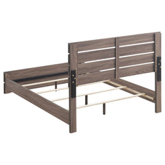 Brantford Barrel Oak Queen Bed - Ornate Home