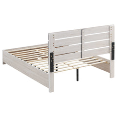 Brantford Coastal White Eastern King Storage Bed - Ornate Home