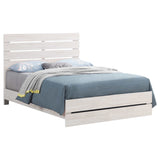 Brantford Coastal White Queen Bed - Ornate Home