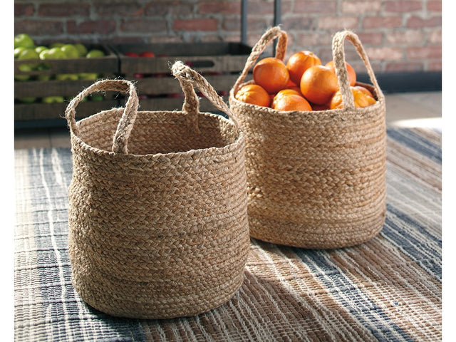 Brayton Basket (Set of 2) - Ornate Home