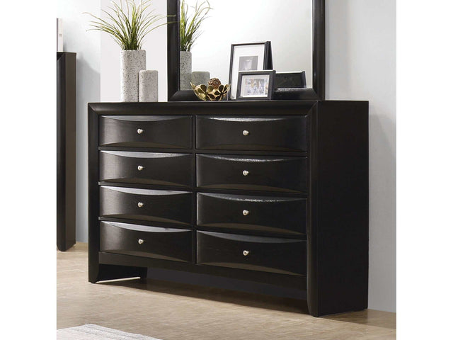 Briana Black Dresser - Ornate Home