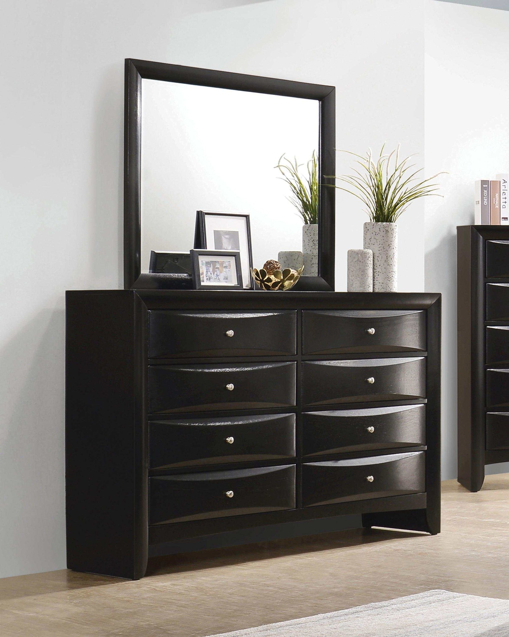 Briana Black Dresser - Ornate Home