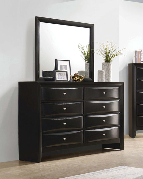 Briana Black Dresser - Ornate Home
