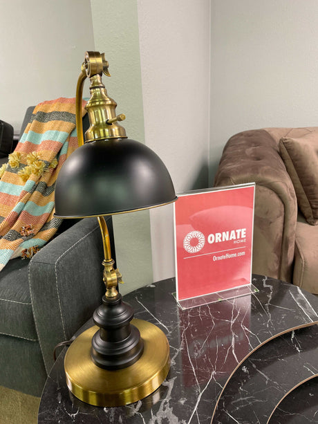 Briar Antique Gold Table Lamp - Ornate Home