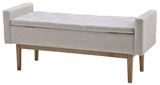 Briarson Beige/Brown Storage Bench - Ornate Home