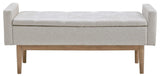 Briarson Beige/Brown Storage Bench - Ornate Home