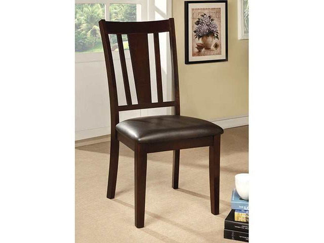 Bridgette Espresso Side Chair (Set of 2) - Ornate Home