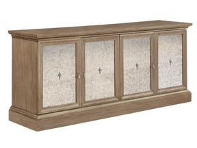 Brockway Barley Brown 4-Door Server/Sideboard - Ornate Home