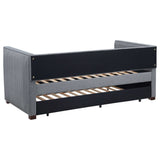 Brodie Grey Twin Daybed W/ Trundle - Ornate Home
