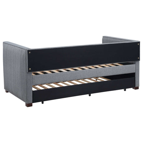 Brodie Grey Twin Daybed W/ Trundle - Ornate Home