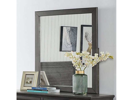 Brogan Gray Mirror - Ornate Home