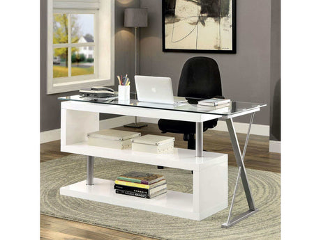 Bronwen White Desk - Ornate Home