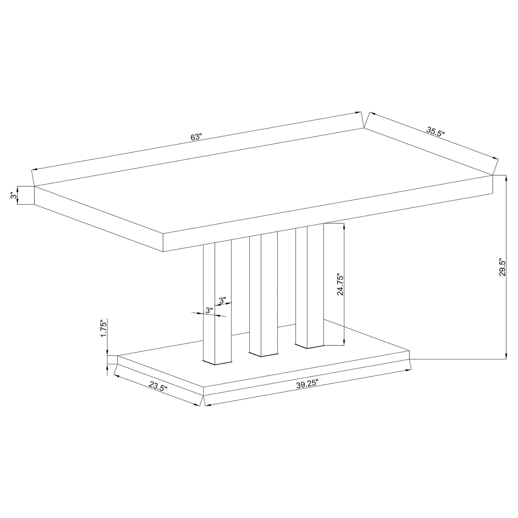 Brooklyn White High Gloss / Grey 5 Pc Dining Set - Ornate Home