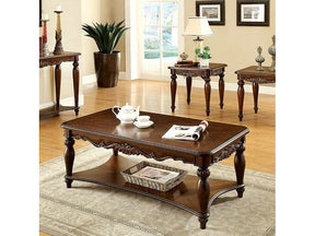 Bunbury Cherry  Coffee Table Set (Set of 3) - Ornate Home