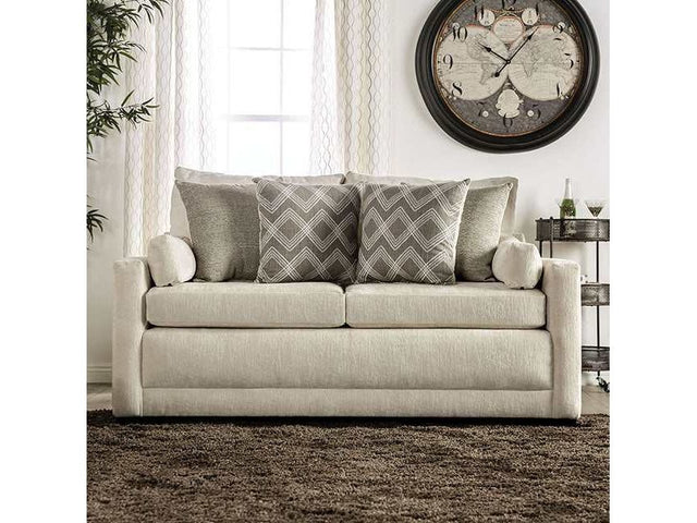 Burgess Beige Loveseat - Ornate Home