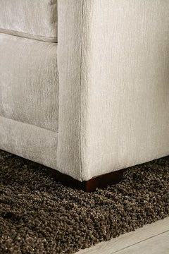 Burgess Beige Loveseat - Ornate Home