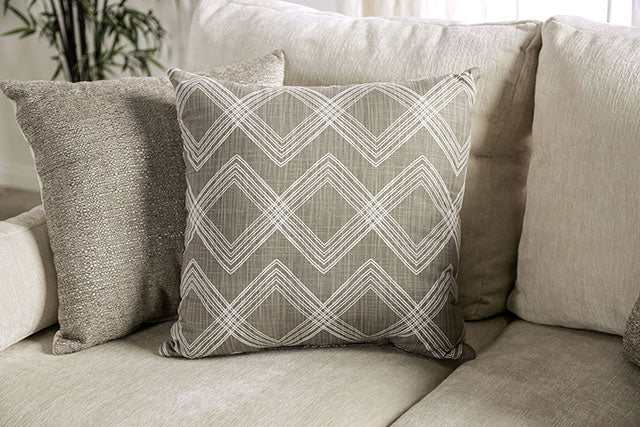 Burgess Beige Loveseat - Ornate Home