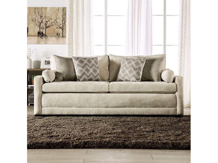 Burgess Beige Sofa - Ornate Home