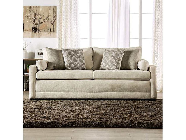 Burgess Beige Sofa - Ornate Home