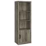 Burke Grey Driftwood 3 Pc Entertainment Center - Ornate Home