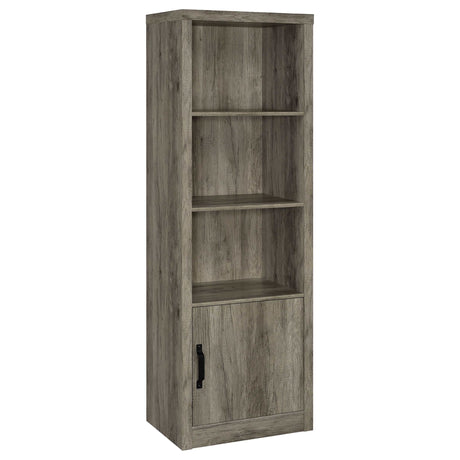 Burke Grey Driftwood 3 Pc Entertainment Center - Ornate Home