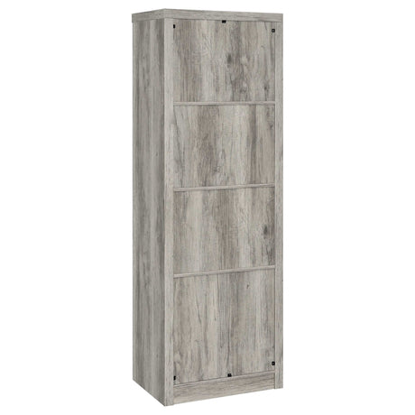 Burke Grey Driftwood Media Tower - Ornate Home